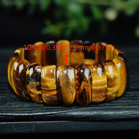 Golden tiger eye, stone bracelet for men and women