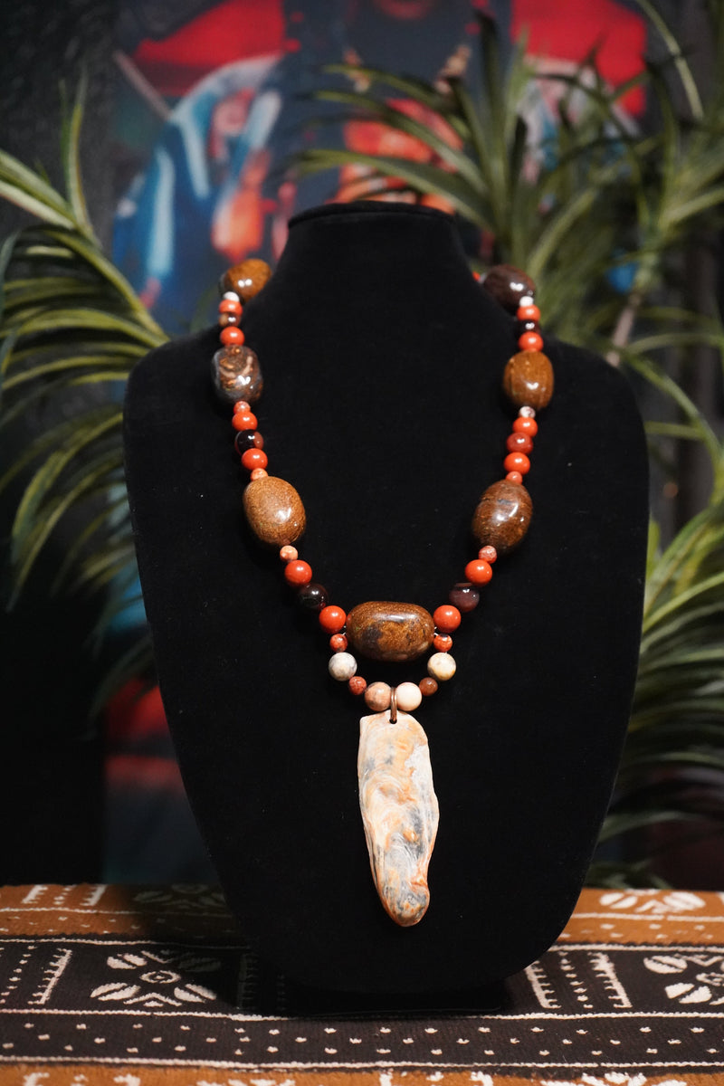 Bronzite Crystal Necklace